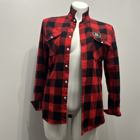 Beartooth Flannel with Back Patch M - Picture 5 of 10